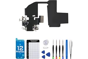 Risidamoy for iPhone 12 PRO MAX WLAN Signal Diversity Antenna Flex Cable Replacement 12PROMAX WiFi Antenna Connector with Fix Tool Screwdriver and Tweezers A2342 A2410 A2412 A2411