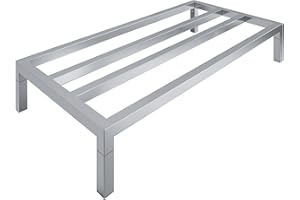 Regal Altair 48" x 24" | 8" Off The Floor Aluminum Dunnage Rack | 1200 Lbs Capacity