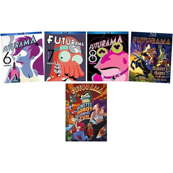 Amazon.com: Futurama Complete Collection Seasons 1-8 : 電影和電視