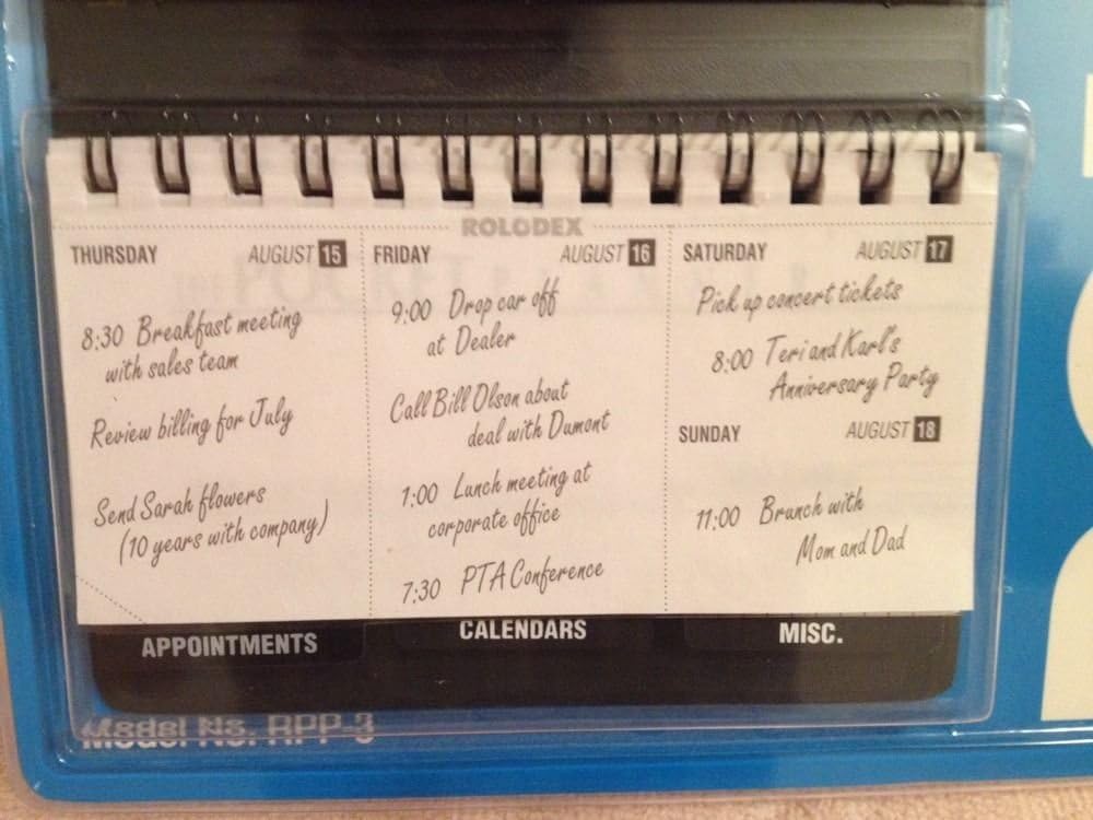Rolodex Pocket Planner - Image 4