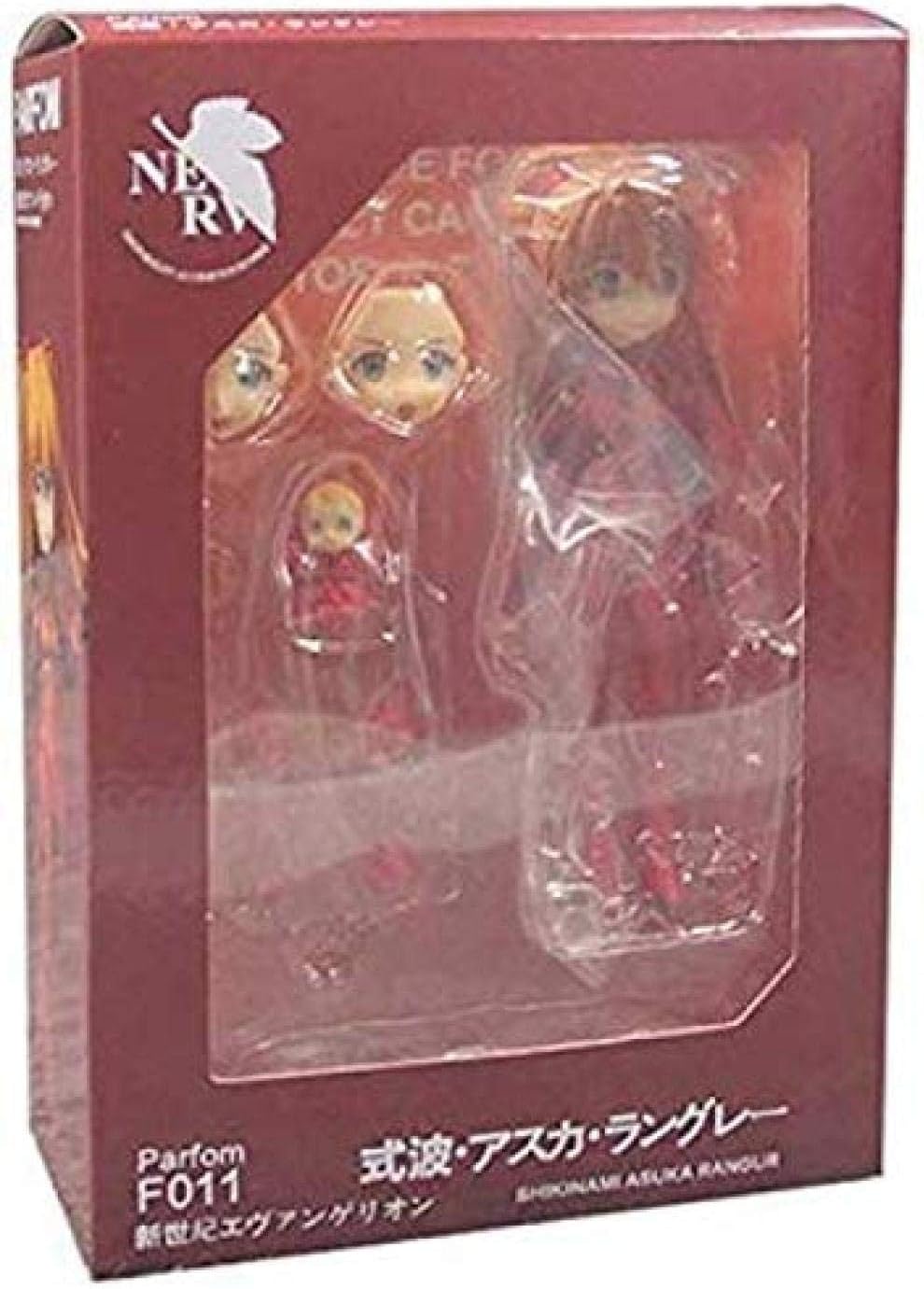 YYZZ Anime Rebuild of Evangelion Rei Ayanami Parfom Asuka Langley Soryu Action Figure Cute Edition Dolls Model Retail Box White@Rojo-Rojo