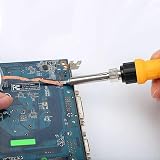 Kjzeex 2.5mm Solder Wick Braid with No-Clean Flux Desoldering Remover 5ft view 7