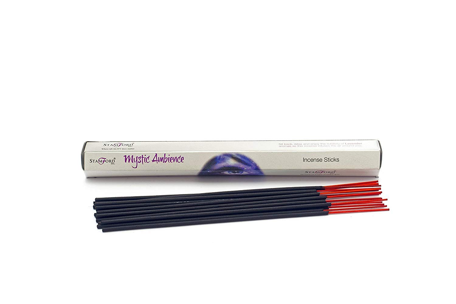 STAMFORD INC. 37828 Mystic Ambience Incense Sticks, 20 Sticks x 6 Packs,24x6x8 cm โ image 1