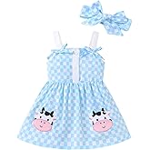 Kucnuzki Newborn Infant Baby Girl Dress Halter Sleeveless Dress Summer Casual Dresses Plaid Sundress Cute Kids Clothes