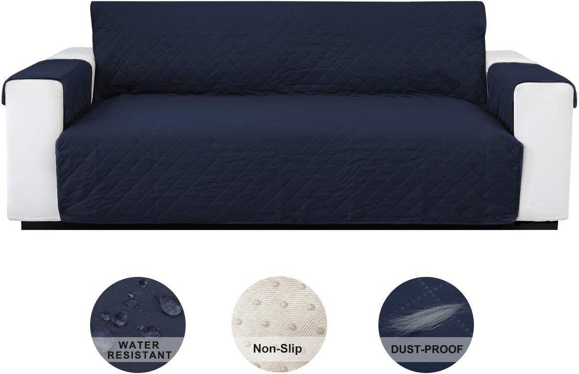 LIVACASA Funda para Sofá Funda Cubre Protector de Sofá Cama Elástica