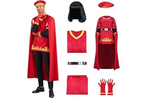 LILLIWEEN Green Ogre Costume Green Adult Costume Sublimation Shirt and Long Pants