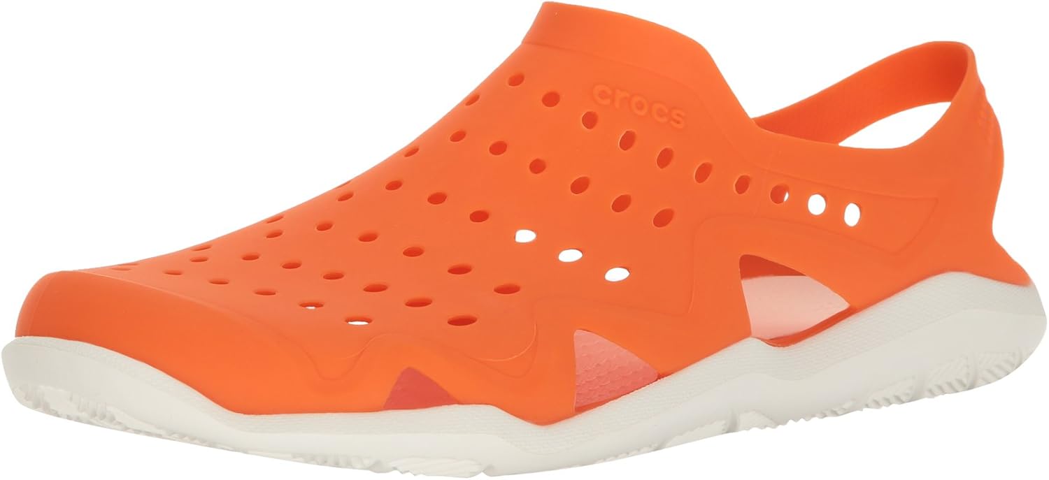  | Crocs Men's Swiftwater Wave Sandal Flat | Sandals