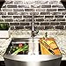 AKDY Handmade Workstation Ledge 33-inch Farmhouse Apron Mount Kitchen Sink Single Bowl in Stainless Steel 33