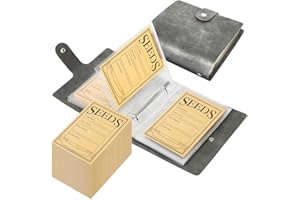 50pcs Resealable Seed Envelopes Kraft Paper Seed Packets for Seed Storage Vegetable Plants Garden Seeds