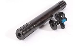 KHEBIKES KHE BMX Crank axle CrMo 19mm 8T 150mm Long only 0.63lbs incl. 2 axle Bolts