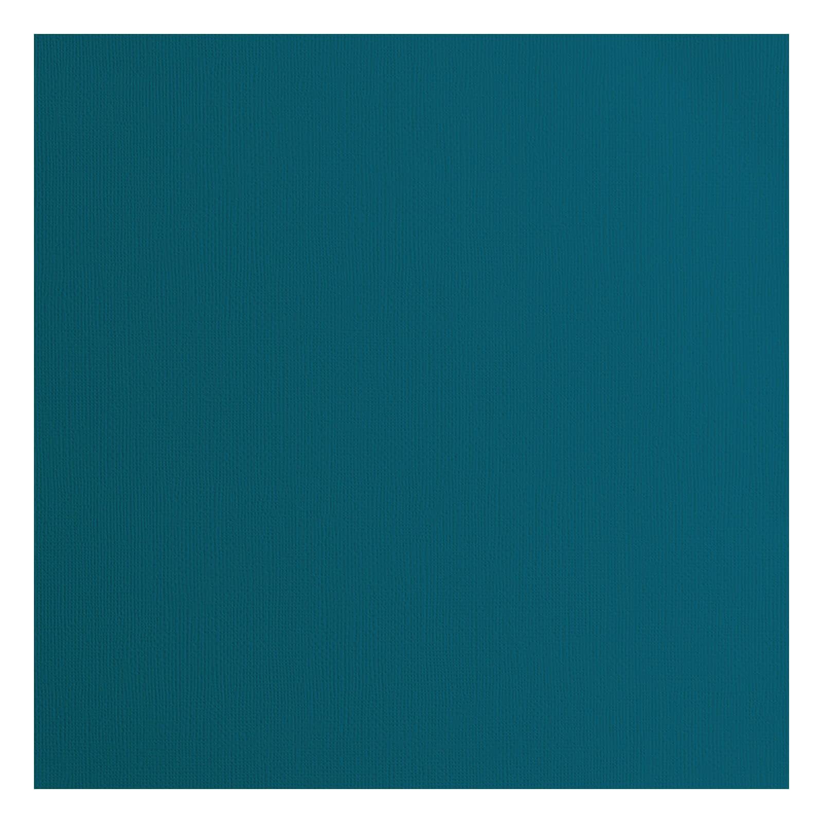 Florence Cardstock Textured - Coloured Card Making Supplies 12x12 inch - Blue - 20 sheets - Coloured Paper for Scrapbooking, Card Making, Die Cutting and Paper Crafts - 216 gsm - Mountain Lake