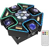 MINGJIE 150W 4 Arm Moving Head Light, RGBW DJ Stage Light | Strobe &amp; Bee-Eye Effects, DMX512, Remote Control, Sound Activated, 540&deg; Rotation for Clubs, Parties, Discos and Stage Shows