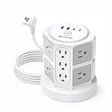 TROND Tower Surge Protector Power Strip with 14
