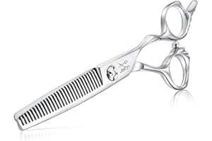 JASON 6" Blending Hair Scissors, 30 Teeth Hair Thinning Scissor Professional Trimming Hair Cutting Shears for Barber, Hairdre