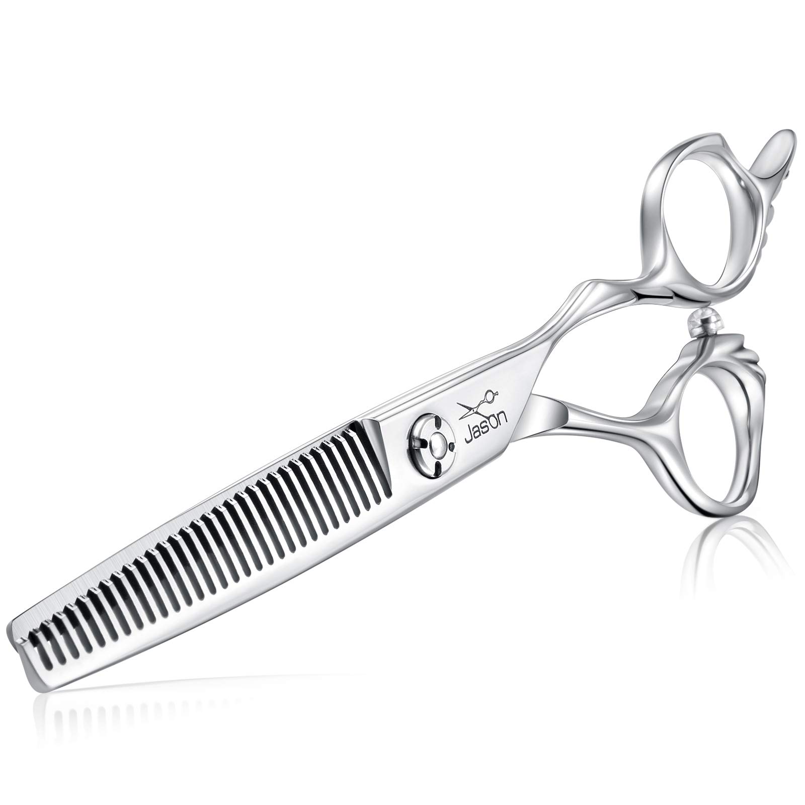 Photo 1 of JASON 6" Blending Hair Scissors, 30 Teeth Hair Thinning Scissor Professional Trimming Hair Cutting Shears for Barber, Hairdresser, Stylist, Women and Men, Japanese 440C Stainless Steel