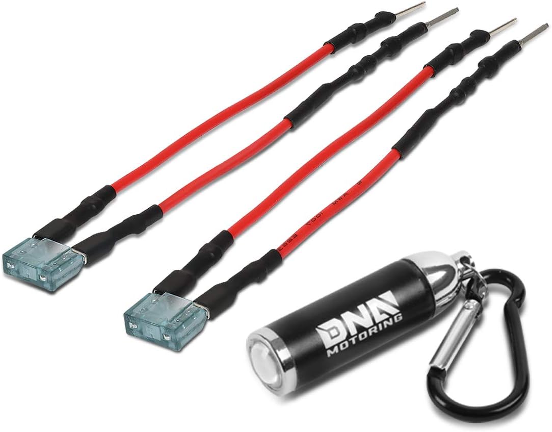 NRG Innovations SRK-RES Pair SRS Warning Light Bypass Resistors + Air Freshener