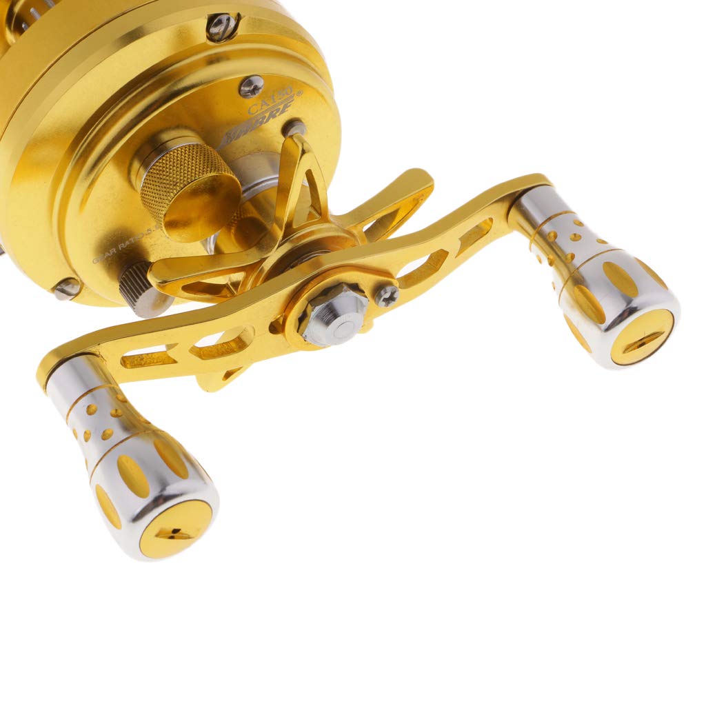 P Prettyia ベイトリール ドラムリール 11 1 5 9 1 抗力6kg 調整可能 大容量 左 右手選 右手 B07kmt86dh ベイトリール 品質が完璧 Blueparadise Chania Com