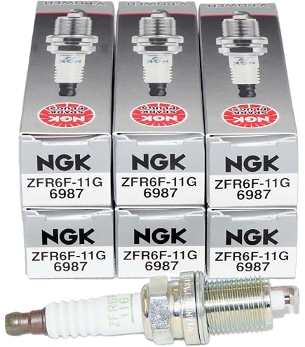 Amazon.com: NGK V-Power Spark Plug ZFR6F-11G (6 Pack) Compatible