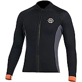 Wetsuit Pants Wetsuit Tops 3mm Neoprene Tops Pants Men and Women Surfing Pants Jacket Keep Warm for Diving Surfing Swimming Snorkeling Scuba Kayaking Pants