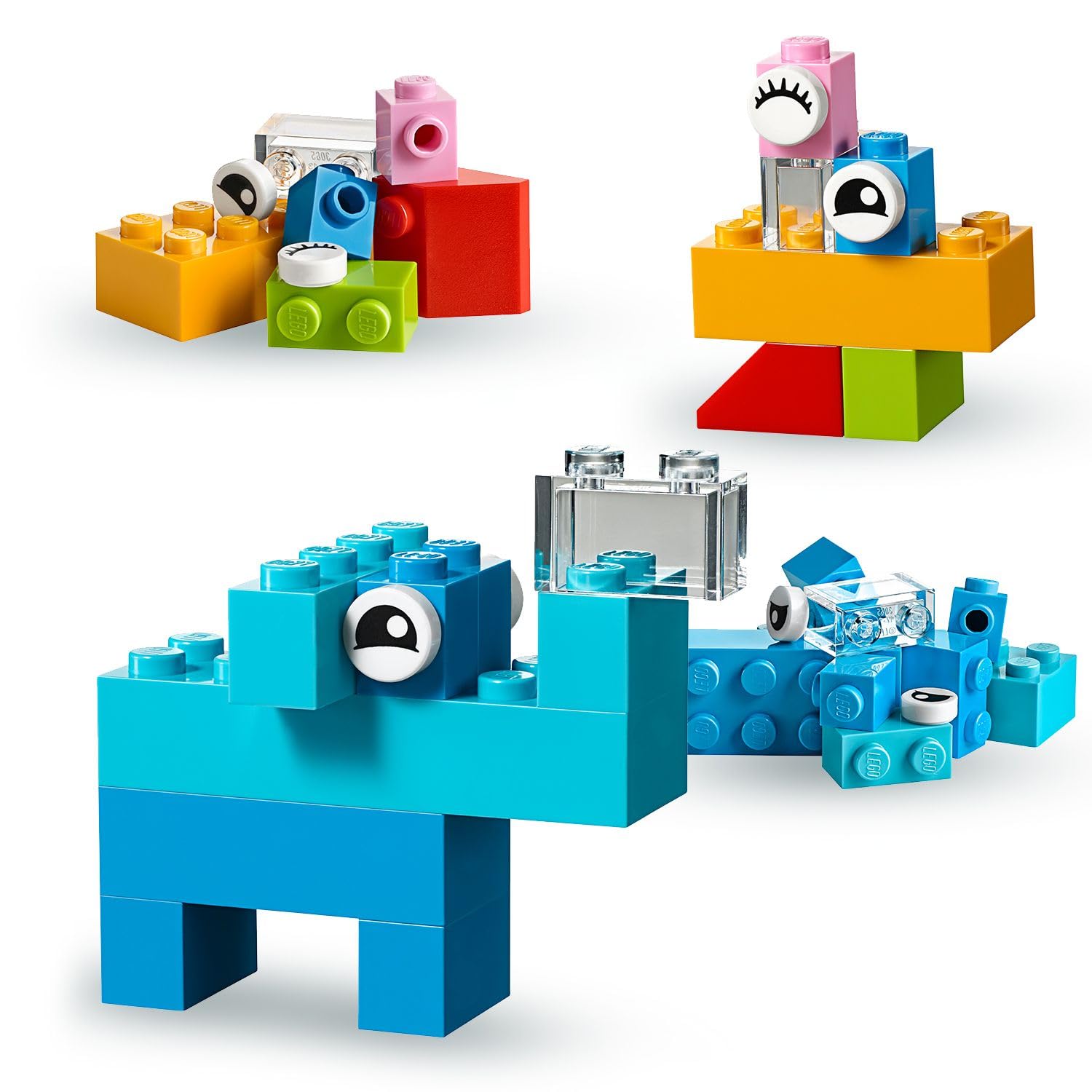 LEGO 10713 Classic Bausteine Starterkoffer – Farben Sortieren mit Aufbewahrungsbox, kreatives Geschenk, Kinderspielzeug für Mädchen und Jungen ab 4 Jahren 3