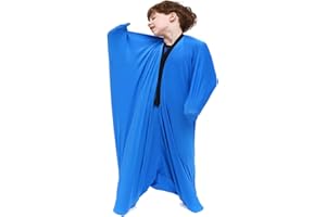 SANHO Dynamic Movement Sensory Sock Body Sock,Small,3-5 Years, 40" H x 27" W,Good for Height:30"-41",Updated Version,Blue