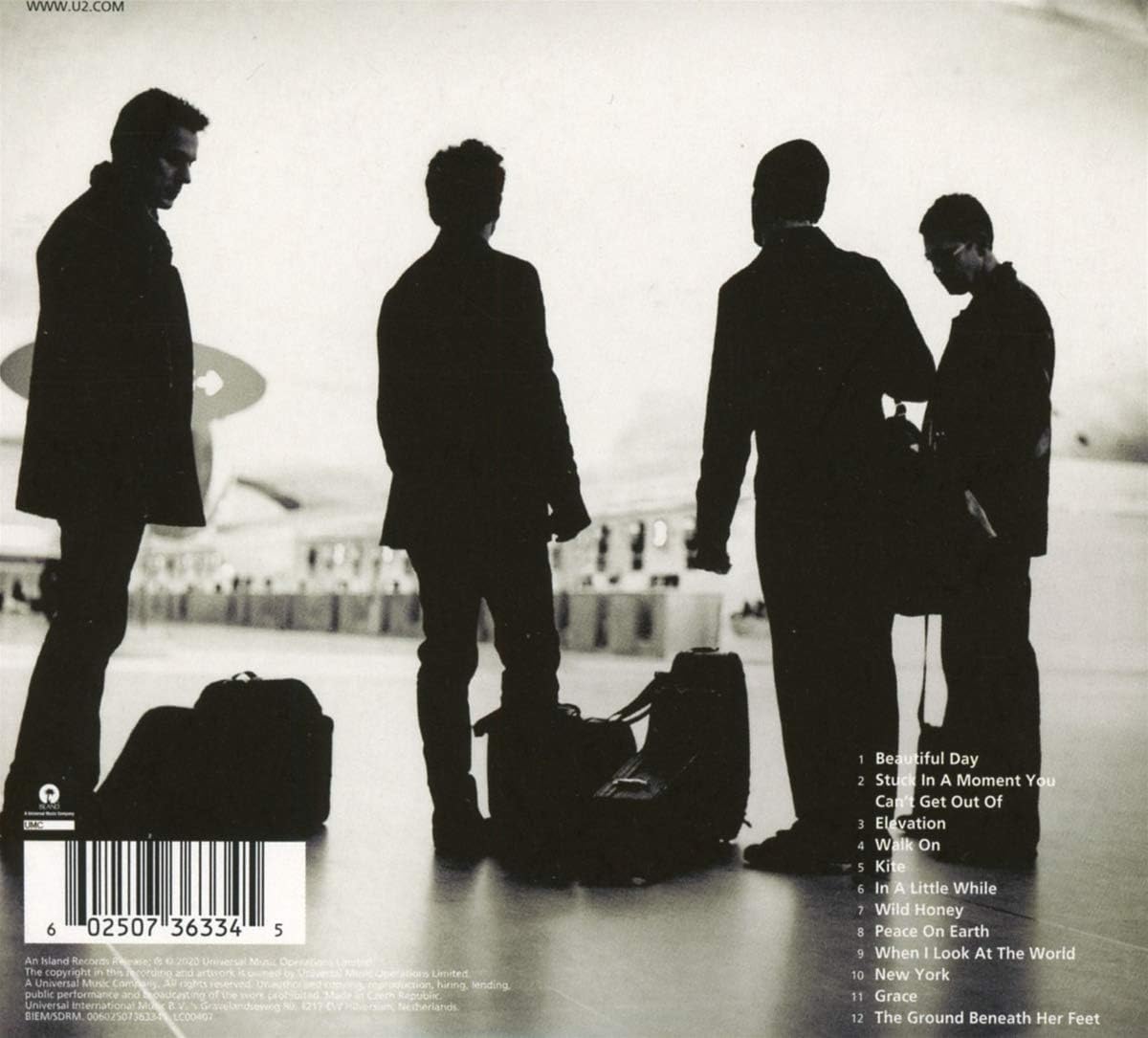 All That You Can't Leave Behind (20th Anniversary), white and black - Image 3