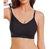 Bras for Women Wireless Seamless No Underwire Comfort Bra, Full Coverage T-Shirt Bra with Natural Lift and Removable Pads
