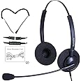 KEMEILE Cisco Phone Headset with Noise Cancelling Mic, Corded RJ9 Telephone Headset Compatible with Cisco CP-7821 7841 7942G 7931G 7940 7941G 7945G 7960 7961G 7962G 7965G 7975G 8811 8841 8861 9951 etc