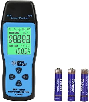 Medidor de Campos magneticos KKmeter EMF Meter Mini Digital LCD EMF Detector de radiación: Amazon.es: Bricolaje y herramientas