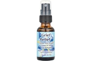 Flower Essence Services Flourishing Formulas Grief Herbal Supplement Spray, 1 Ounce