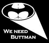 Buttman - Bat Signal Decal Vinyl Sticker Graphics