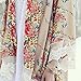 Jevole Womens Loose Chiffon Blouse Tops Floral Print Kimono Cardigan(X-Large)