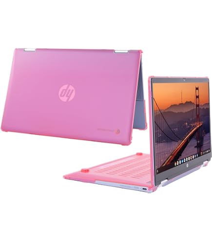 Funda Para HP Chromebook 11 G8EE / 11MK G9EE (2020-2022) 11.6 Pulgadas - Color Naranja