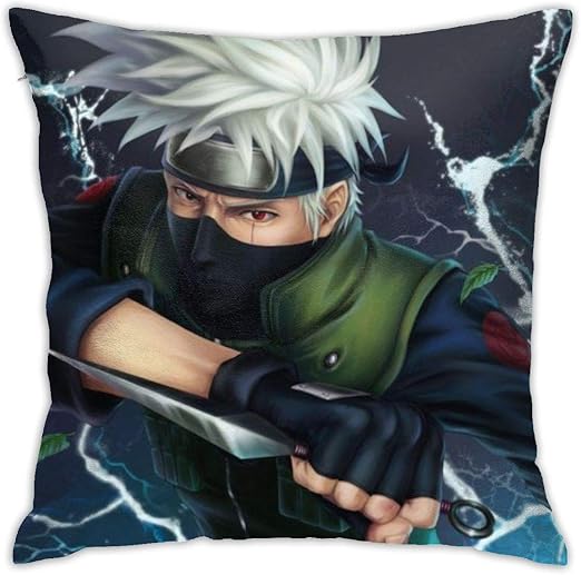 Amazon Com Qmad Unisex Anime Cool Kakashi Bedside Square Warm