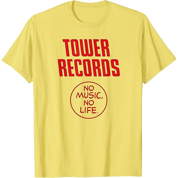 新品未開封 DISH//×TOWER RECORDS T-shirts Amazon.com: Tower Record Music Retro Vintage T-Shirt : Clothing
