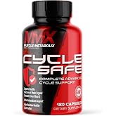Cycle Safe Liver &amp; Organ Defense | Complete Cycle Support | Super Prostate Support | Liver Support | Antioxidant Grape Seed Extract Plus Organ Detox | 180 Capsules Mens Supplement
