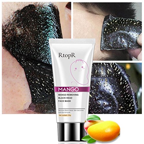 Yeefant Deep Cleansing Purifying Peel Off Face Mask Remove Blackhead Facial Mask DIY Natural Spa Skin Care Cosmetics for Women Adult, Say Goodbye to Oily Skin Strawberry Nose - Thumbnail 6