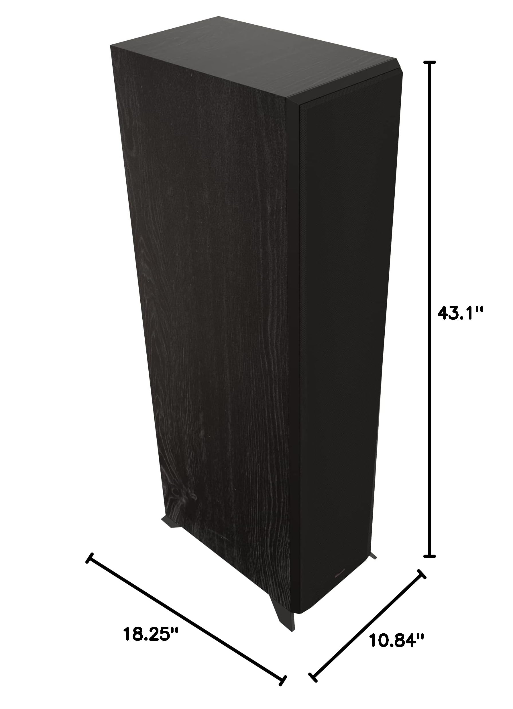 Klipsch Reference Premiere RP-8000F II 5.0.2 in Ebony Home Theater System with 8” Cerametallic Woofers in Ebony with Onkyo TX-NR6100 7.2 Channel AV Receiver