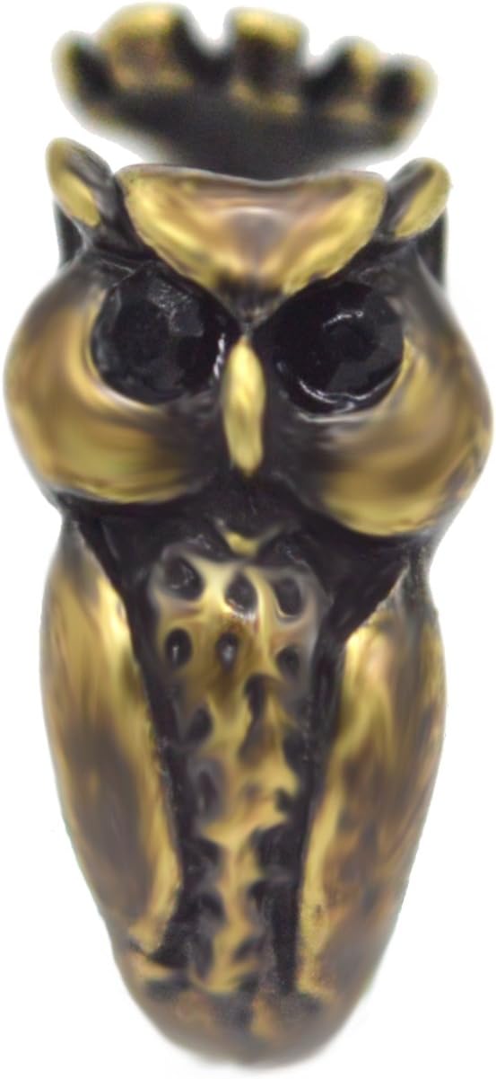 chengxun Fox Ring Women's Girl's Retro Burnished Animal Ring Jewelry Wrap Ring
