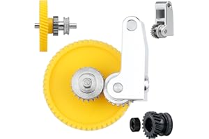XIRBBO Tz3.0 Upgrade p1s Hardened Steel Extruder Gear Accessories Kit,with Aluminum Handle Assembly Drive Gear Extruder,for Bambu Labs X1 Carbon P1P/P1S 3D Printer