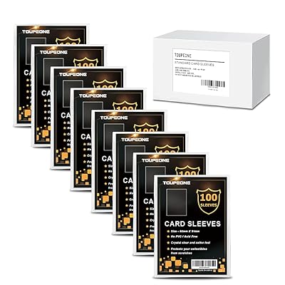 Toupeone Card Sleeves for Trading Cards, Soft Clear Tunisia | Ubuy