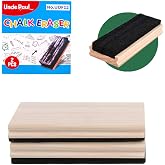 2 PCS Chalkboard Eraser Premium Wool Felt 5.3" X 2.2" X 0.9" | Uncle Paul Chalk Eraser Cleaner Duster for Blackboard Whiteboard Chalk Office School Supply DIY Gift UOF1201