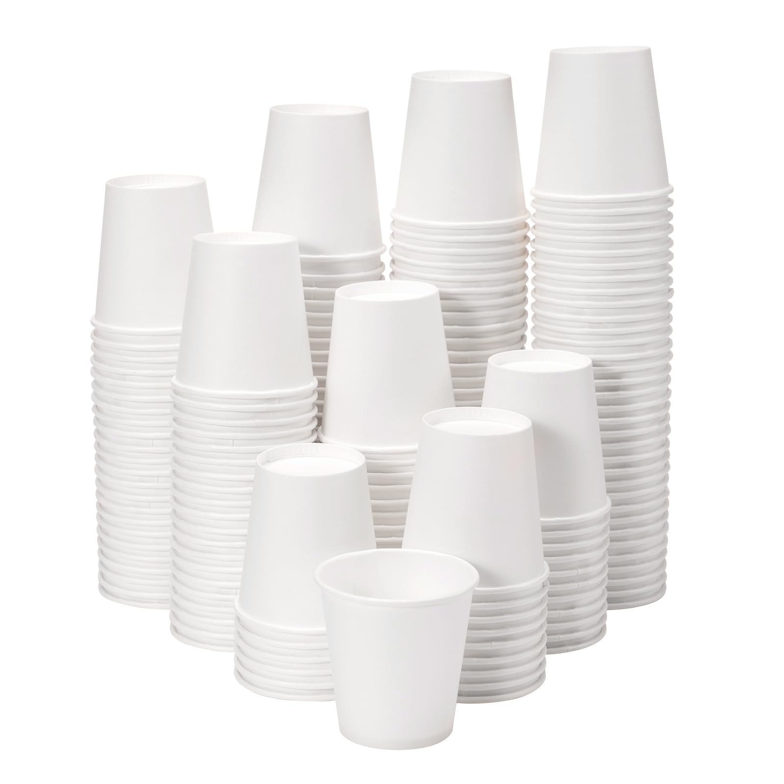 Photo 1 of RACETOP [3 oz 500 pack] Disposable Paper Bathroom Cups, Small Coffee Cups, Mouthwash Cups, Bath Paper Cups Ideal for Bathroom, Mouthwash (3oz 500count) (500)