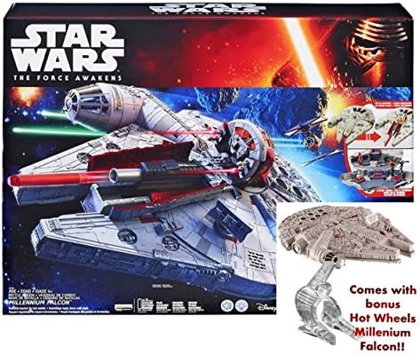 Star Wars The Force Awakens Battle Action Millennium Falcon
