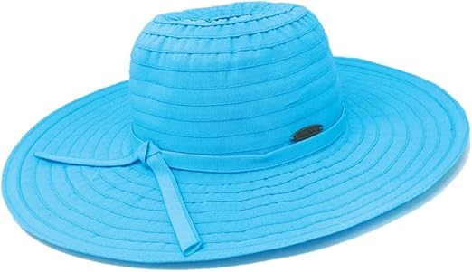 turquoise sun hat