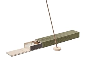 Aesop Sarashina Aromatique Incense | Dry, Woody Notes of Sandalwood and Spices | with Kanuma Pumice Holder | 33 Sticks