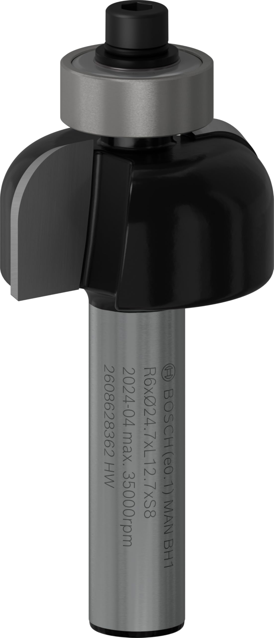 Bosch 2608628362 Core Box Bit, 0 V, Silver/Black, 8 x 24.7 x 53 mm