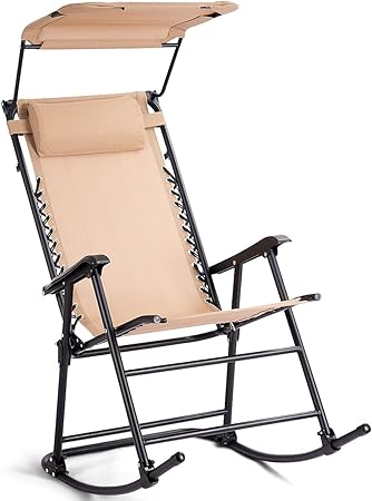 portable rocking lawn chair