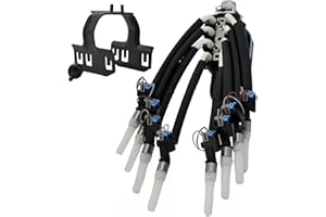 VPHIX FJ504 Spider Fuel Injector 8 Cylinder for 1996-2002 V8 5.0L 5.7L Chevrolet 1500 Suburban K1500 K2500 GMC Savana Yukon 1500 2500 3500 Pickup Truck with Bracket