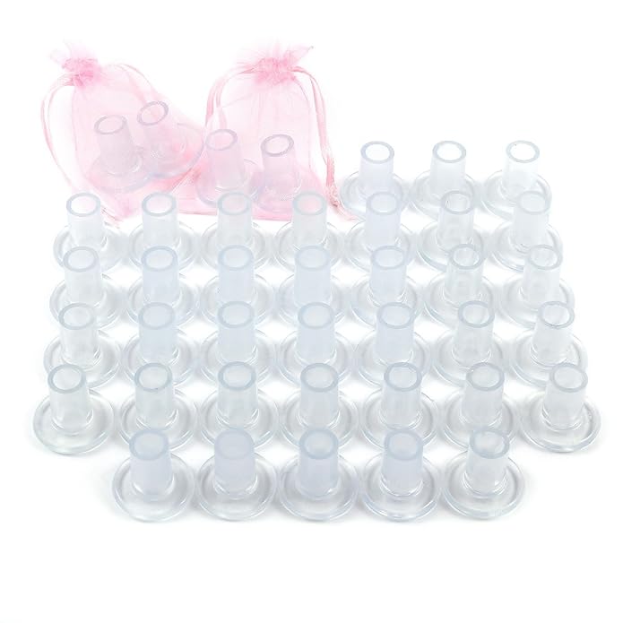 Surepromise 40 Stk. Absatzschoner Stöckelstulpen schnor Stöckelschuh Absatzschutz Gastgeschenk